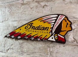 Indian headdress plaque